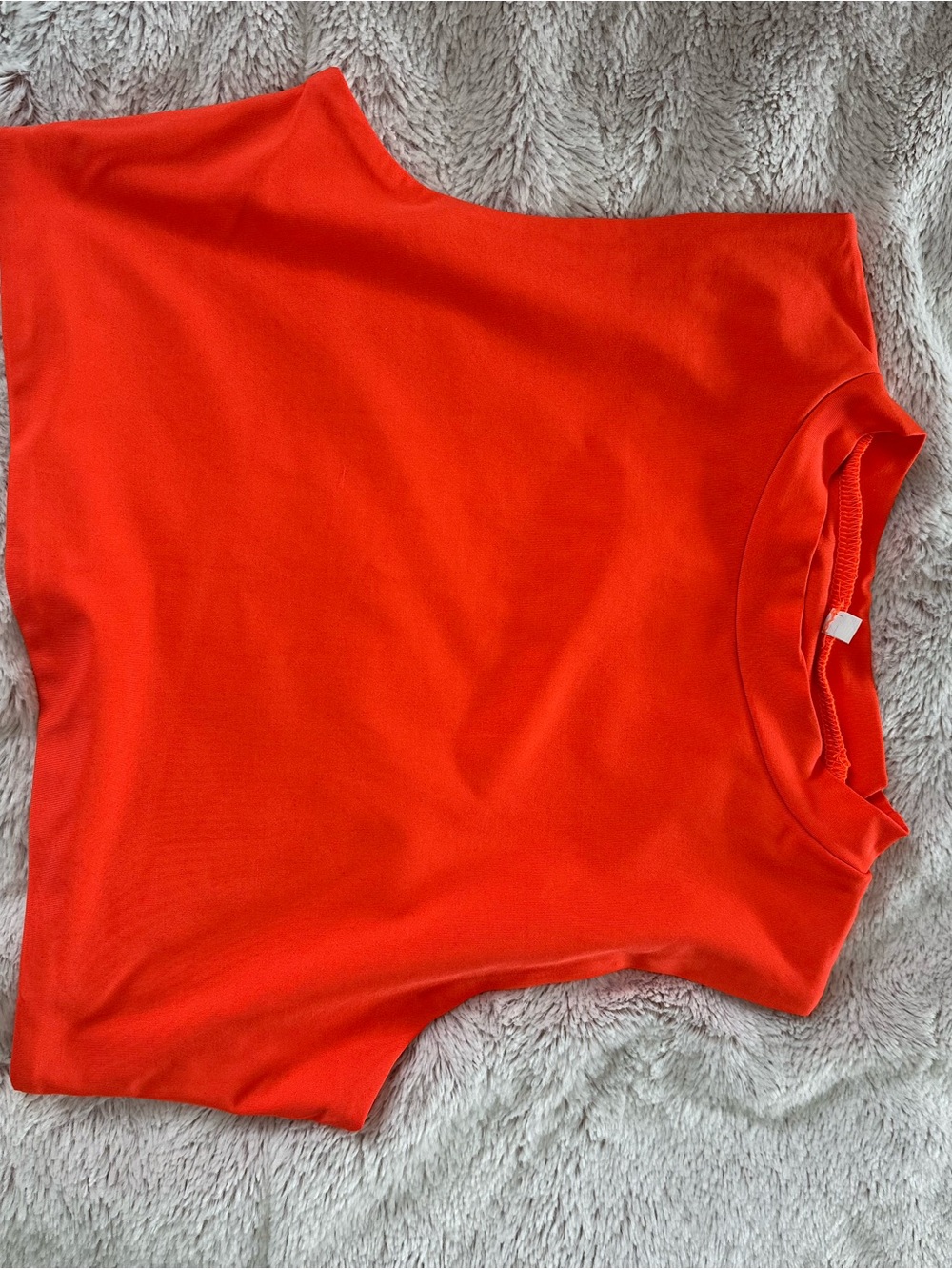 Bright Orange crop tank